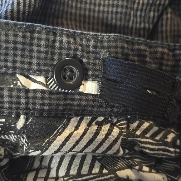 Tony Hawk Kids Checkered Shorts - Blue and Gray 8 - Picture 5 of 6